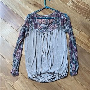Forever 21 sheer blouse